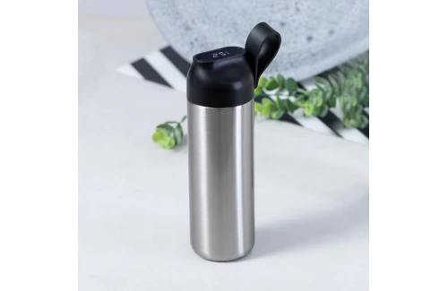 Thermos personnalisé avec jauge de température tactile Troy 630 ml