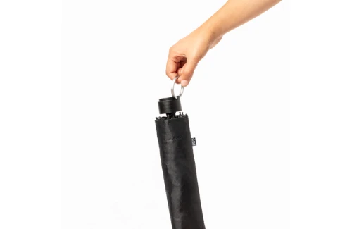 Parapluie personnalisé pliable recyclé à système anti-vent Claris