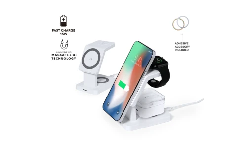 Chargeur de téléphone sans fil station Multi charge 15 w Krastop