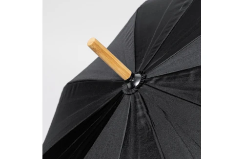 Parapluie golf personnalisé à tiges en fibre de verre et RPET recyclé Gotley