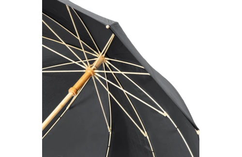 Parapluie golf personnalisé à tiges en fibre de verre et RPET recyclé Gotley