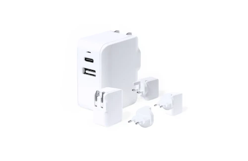 Adaptateur multiprises de voyage personnalisé compact Vlind