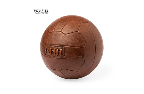 Ballon de football rétro personnalisé Horisun en éco-cuir résistant