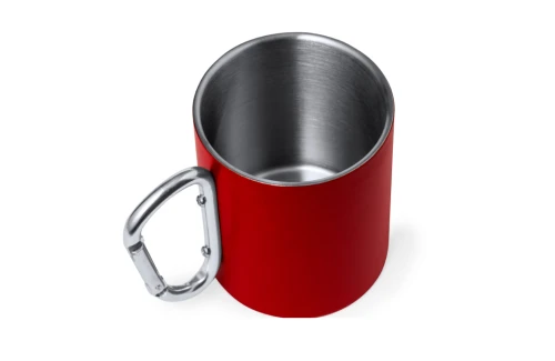 Mug personnalisé Lecrer en acier inox recyclé de 300ml