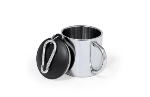 Petit mug personnalisé Melbour en acier inoxydable de 145 ml