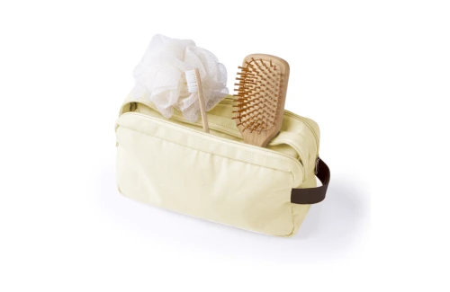 Trousse de toilette personnalisée Raberu à double compartiments