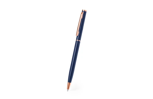 Stylo personnalisé en aluminium finition mate à mécanisme rotatif Noril