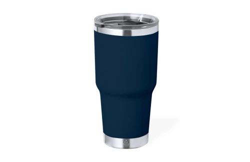 Mug isotherme personnalisé Tobey en acier inox recyclé de 600 ml