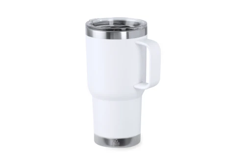 Mug isotherme personnalisé Paster en acier inox recyclé de 600 ml