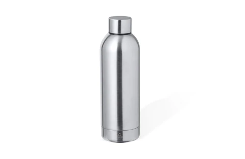 Bouteille isotherme personnalisée en acier inox recyclé Hilker 500 ml