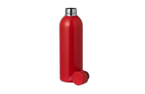 Bouteille isotherme personnalisée en inox recyclé finition mate Keono 500 ml