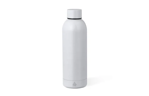 Bouteille isotherme personnalisée en inox recyclé finition mate Keono 500 ml