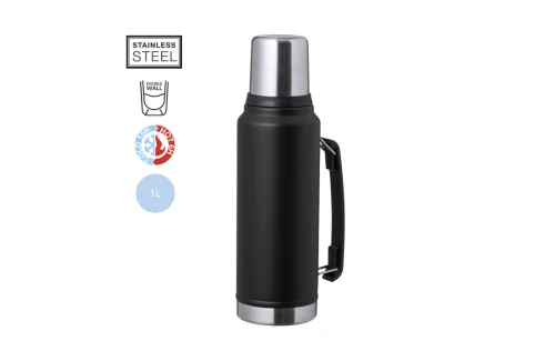 Thermos personnalisable avec poignée de transport Jokinen