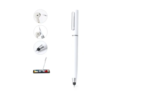 Stylo publicitaire multifonction avec accessoires de nettoyage Gobit