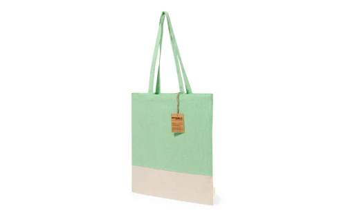 Tote bag personnalisable sac bicolore coton recyclé Skadi