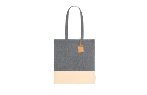 Tote bag personnalisable sac bicolore coton recyclé Skadi