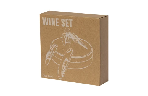 Coffret sommelier personnalisé kit accessoire vin Albion