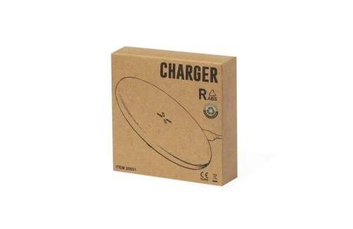 Chargeur de téléphone sans fil 15w en ABS recyclé RCS Kambel