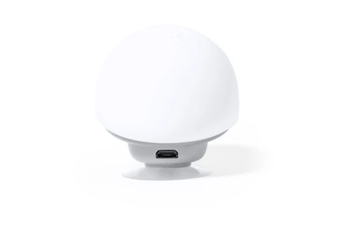 Haut-parleur Bluetooth® au design champignon à support smartphone Heston