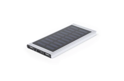 Batterie powerbank externe personnalisée à recharge solaire Bernant 8000 mAh