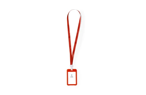 Cordon tour de cou personnalisé Fleck lanyard avec porte badge