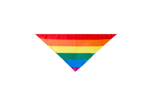 Bandana personnalisé LGBT foulard au couleur arc en ciel