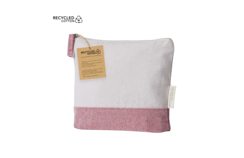 Trousse de toilette personnalisée pour femme Velerox en coton recyclé