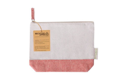 Trousse de toilette personnalisée pour femme Velerox en coton recyclé