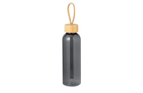 Bouteille personnalisée en RPET recyclé et bouchon bambou Tournax 650 ml