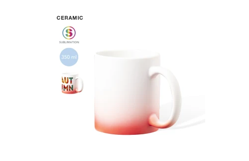 Mug personnalisé Lanteira à coloris dégradés de 350ml pour sublimation