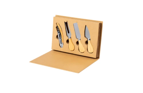 Coffret accessoire personnalisé pour vin et fromages Sondrex