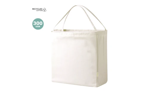 Grand sac de course cabas provision en coton recyclé Yaponic