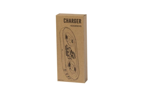 Chargeur par induction boiter personnalisable à double charge 15 w Layerit