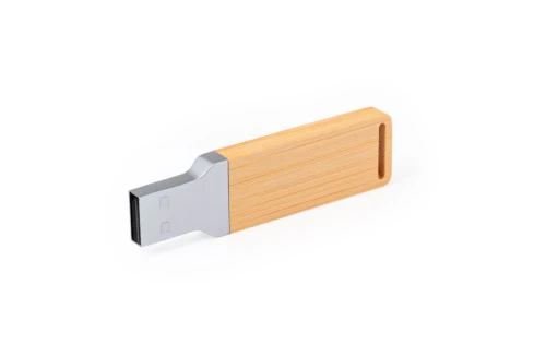 Clé USB personnalisée 16 Go en bambou Narvik made in Europe