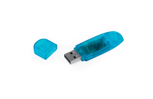 Clé USB personnalisée 16 Go Steya translucide made in Europe