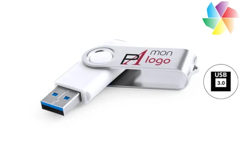 Clé USB 3.0 publicitaire personnalisée professionnelle 16 Go Brabam made in Europe 