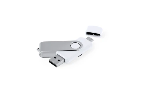 Clé USB 3.0 personnalisée 16 Go otg double connectique made in Europe