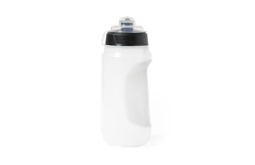 Gourde sport publicitaire bidon blanc translucide Dunfor 500 ml