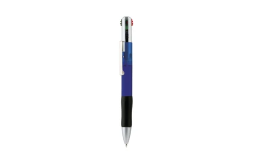 Stylo personnalisé 4 couleurs à corps translucide Multifour