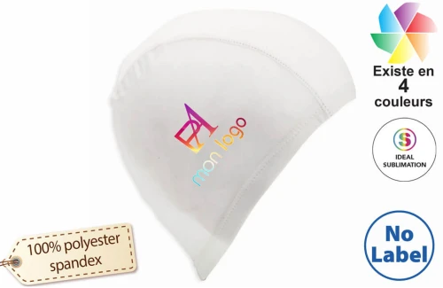 Bonnet de bain piscine personnalisé pour sublimation Micra