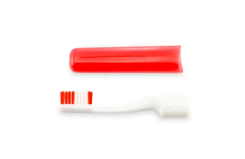 Brosse à dents personnalisée pliable Hyron au design bicolore