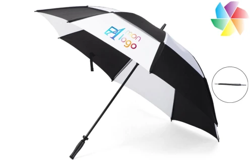 Parapluie golf publicitaire personnalisé bicolore Budyx 