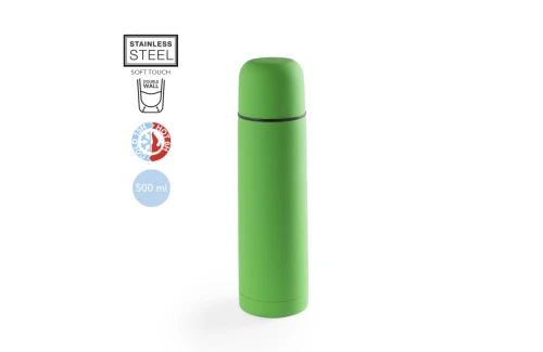 Thermos personnalisable en acier inoxydable à bouchon gobelet à vis Hosban