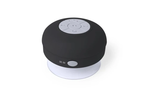 Mini enceinte Bluetooth de salle de bain personnalisable avec ventouse Rariax