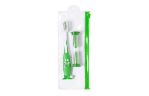 Set brosse à dents personnalisé pour enfant Fident avec sablier