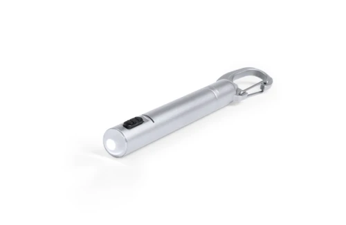 Stylo publicitaire avec mousqueton et lampe led Krujer