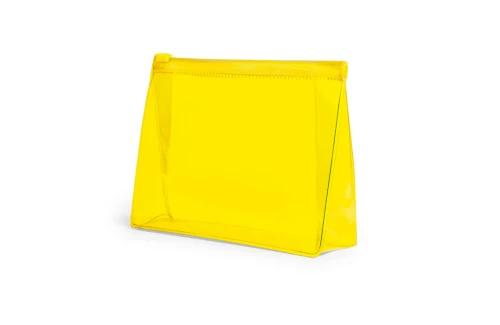 Trousse de toilette transparente personnalisée Iriam pochette en pvc