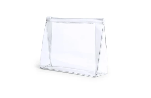 Trousse de toilette transparente personnalisée Iriam pochette en pvc