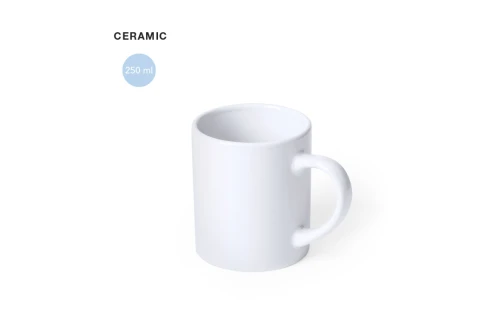 Mug publicitaire Daimy en céramique de 250 ml