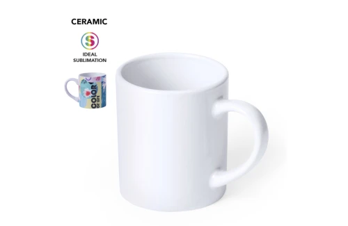 Mug publicitaire Dolten en céramique de 250 ml pour sublimation